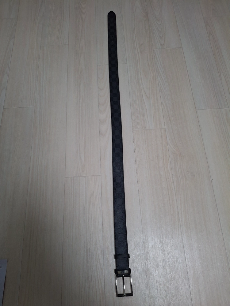 (정품) 루이비통 다미에 그레파이트 남성 벨트 m9014 이미지