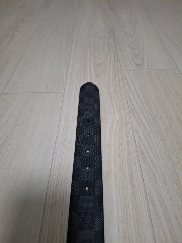 (정품) 루이비통 다미에 그레파이트 남성 벨트 m9014 이미지