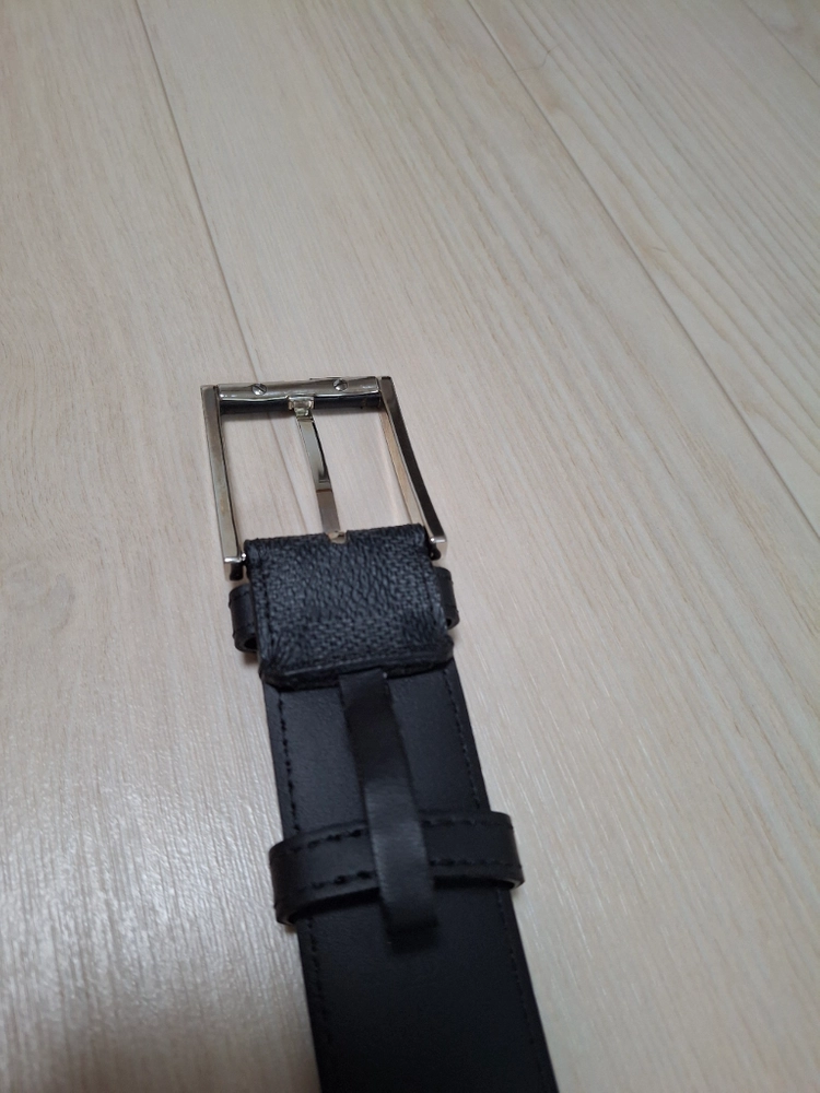(정품) 루이비통 다미에 그레파이트 남성 벨트 m9014 이미지