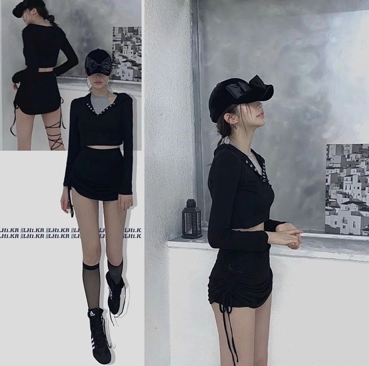 (새상품) LH1 리미티드 리본 소두 볼캡 글로니 시눈 프레클 마뗑킴 이미지