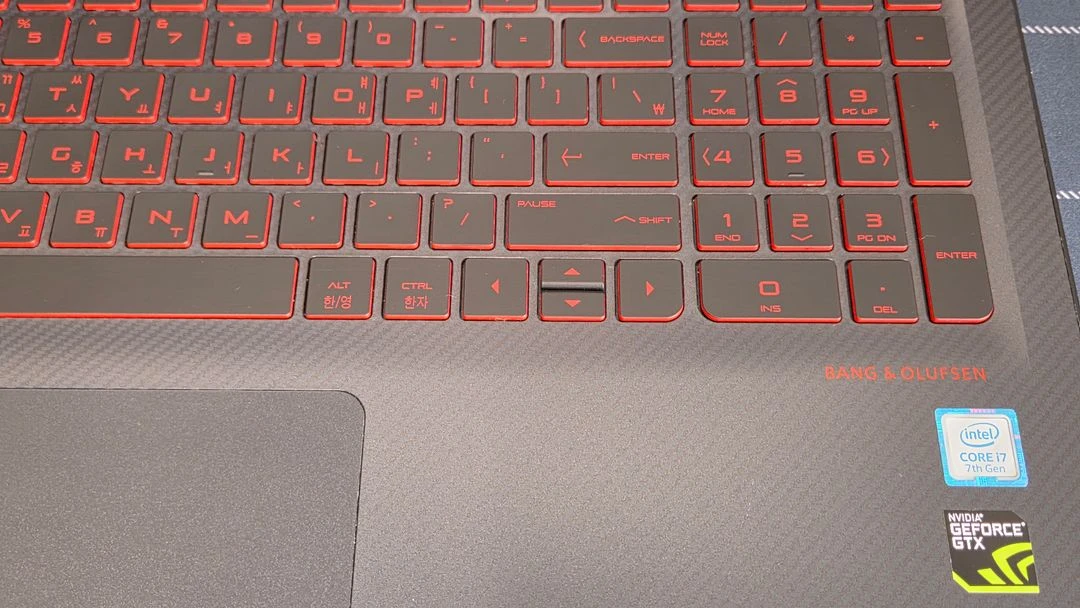 HP OMEN i7-7세대 게이밍 노트북 부품용 이미지