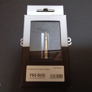 ADL f63s(g) 3.5mm to 6.3mm 고급변환젠더 판매 이미지