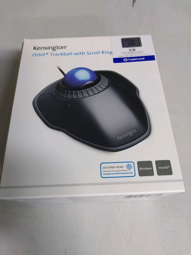 트랙볼 마우스_켄싱턴 K72337WW 이미지