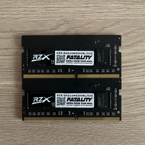 RZX 노트북용 DDR4 3200 32GB 2개 총 64GB 이미지