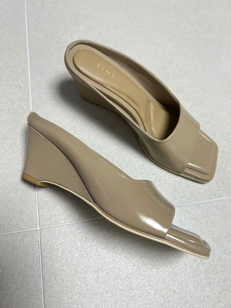 타임 웨지 힐 슬리퍼 이미지