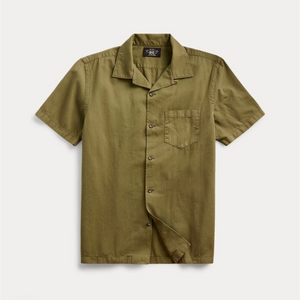 RRL 더블알엘 헤링본 트윌 워크셔츠 이동휘 가죽 뉴스보이 무스탕 폴로 발마칸 이진욱 크리켓 덱자켓 러프아웃 이미지