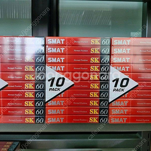 SK SMAT 공 카세트테잎 60분 10개 미개봉 이미지