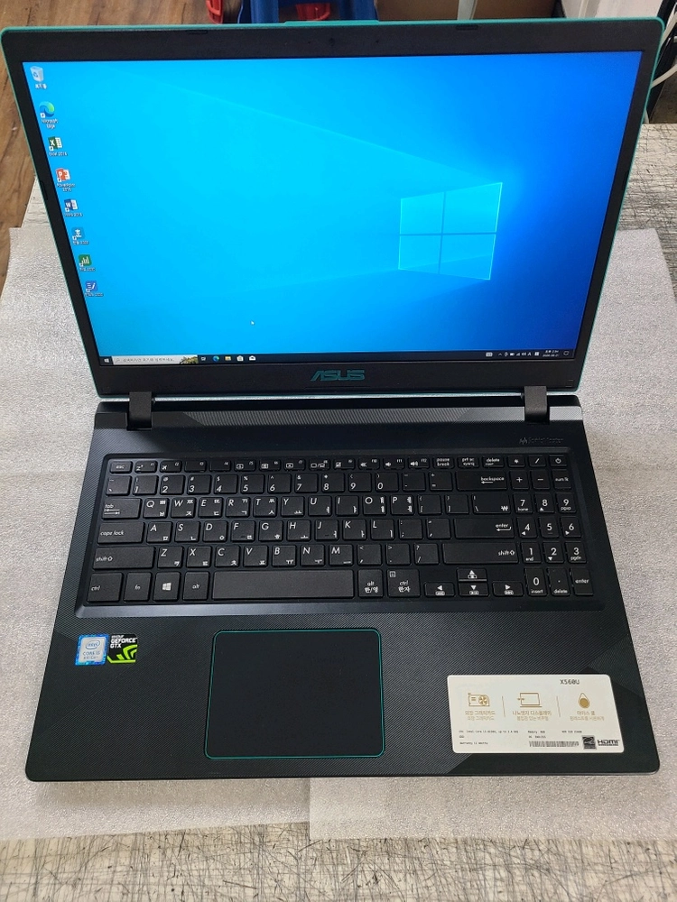 ASUS X560U (i5 8250U / 8G / 256G / GTX1050 / 15.6인치) 사무용 노트북 - 안심되는 중고거래