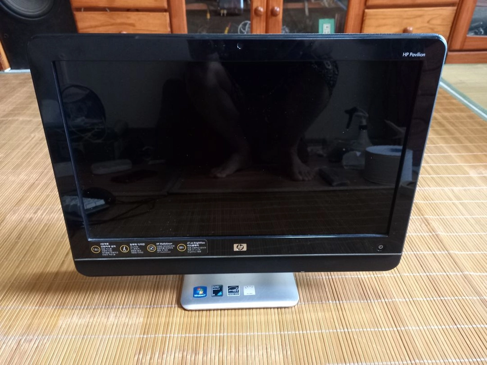중고 골동품 HP 파비리온 일체형 PC 본체 부품판매 (어댑터 x) 40000원 이미지