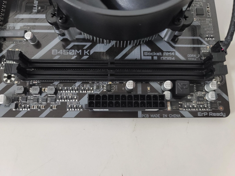 라이젠 4650G CPU + B450M K-CF 메인보드 이미지