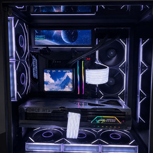 라이젠9 9950X3D X870E RTX5080 뱅가드 2TB PC 급매 이미지