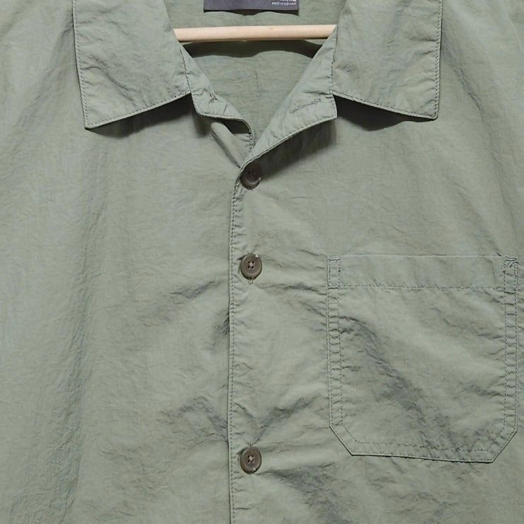 105 EDDIE BAUER 에디바우어 반팔 셔츠 나일론 바스락 오버핏 이미지