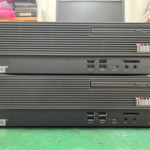 레노버 ThinkCentre M80s 슬림형 컴퓨터 (i3-10100, DDR4 16G,NVMe 256GB+HDD) 이미지