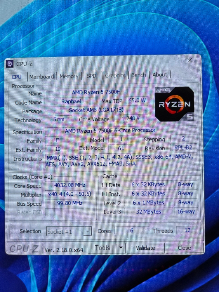 [완본체] 라이젠 7500F + RX 6800 16G 고급 게이밍 PC (B650M / 지스킬 튜닝램) 이미지