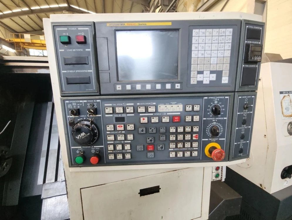 현대위아 KIT450 CNC 선반 갱타입 이미지
