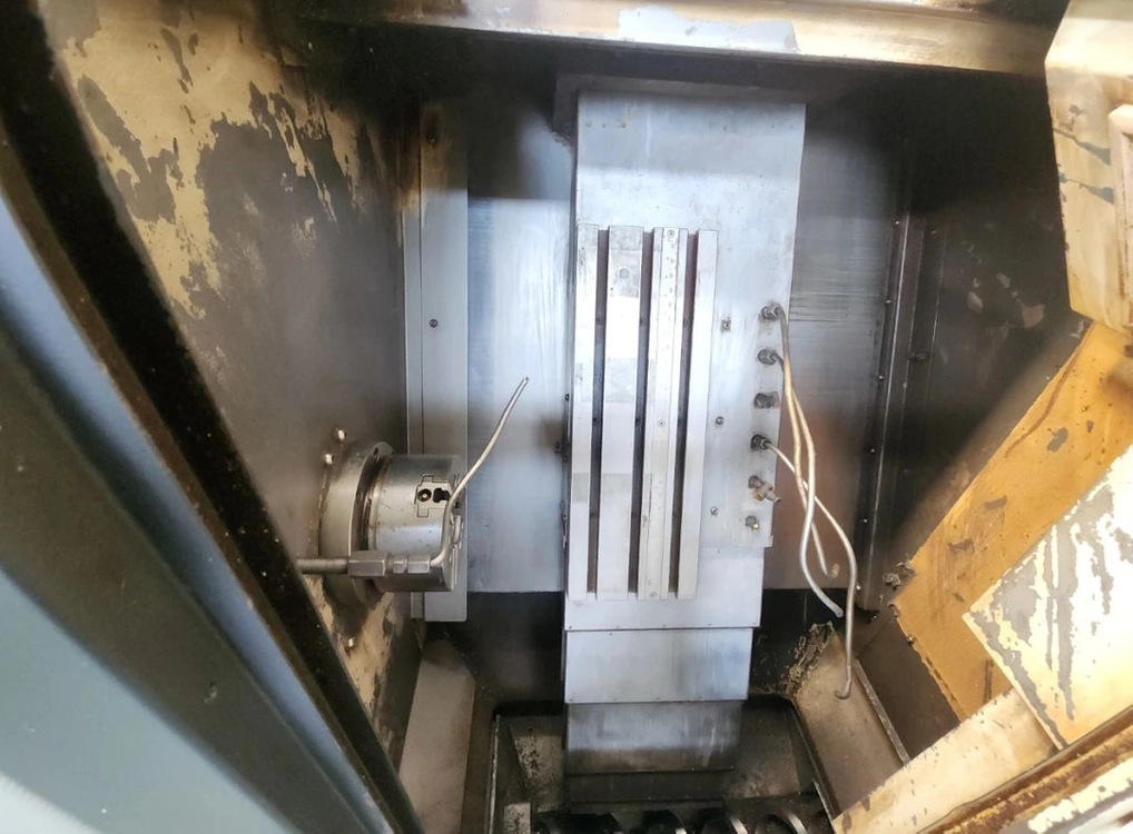 현대위아 KIT450 CNC 선반 갱타입 이미지