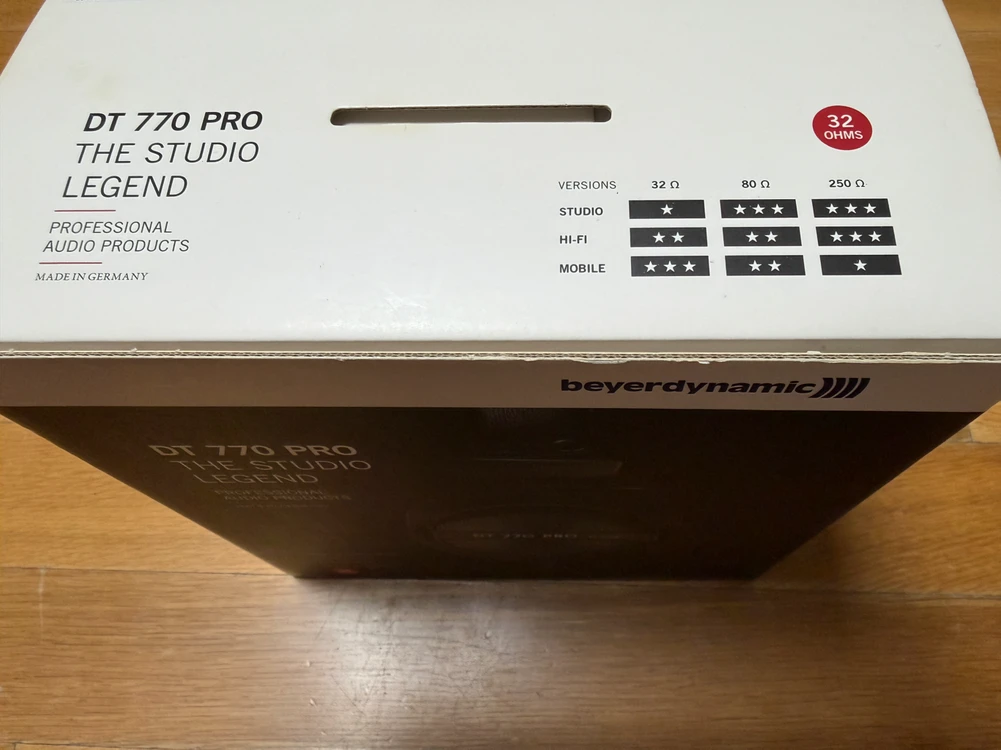 [미개봉 신품!!!] 베이어다이나믹 DT 770 프로 32옴 헤드폰 Beyerdynamic Pro 32 ohms 이미지