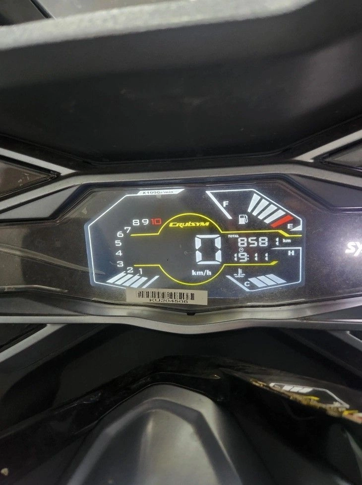 SYM 크루심 알파 125 스쿠터 판매(8581km) 이미지