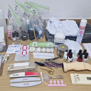 네일 국가고시 실기 재료 풀세트+@(동작50플러스센터) 이미지