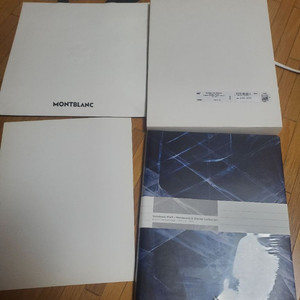 MONTBLANC 몽블랑 마이스터스튁 글래시어 149 라지노트 판매합니다 이미지