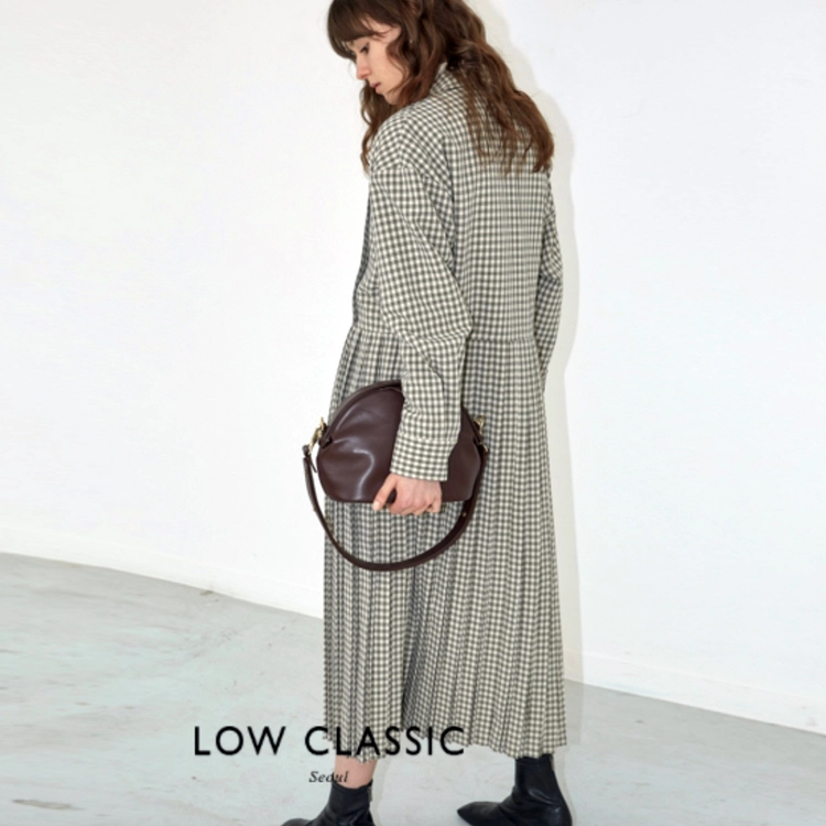 로우클래식(LOW CLASSIC) 플리츠원피스 프리사이즈 이미지