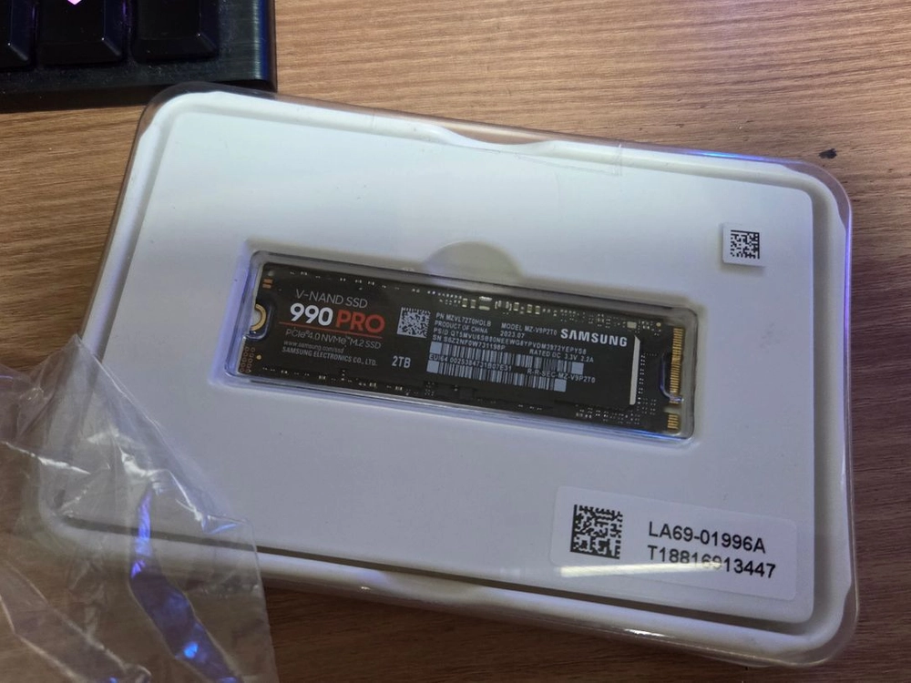 삼성전자 990 pro 2TB 새제품급 이미지