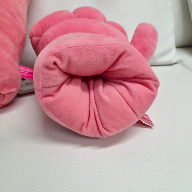 새제품 / 핑크팬더 주먹쿠션 45cm / 손에끼우는 왕주먹 쿠션 인형 이미지