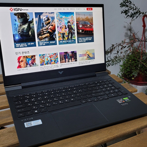 [최저가]HP 16인치 게이밍노트북 빅터스(5800H/3060/램32GB/2TB) 이미지