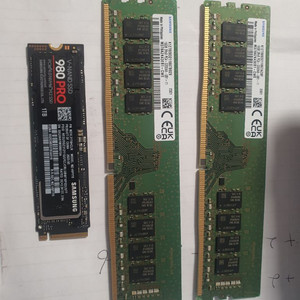 삼성 980 프로 ssd 1tb,p5 plus 1테라 삼성 ddr4 3200 16기가 4개 이미지