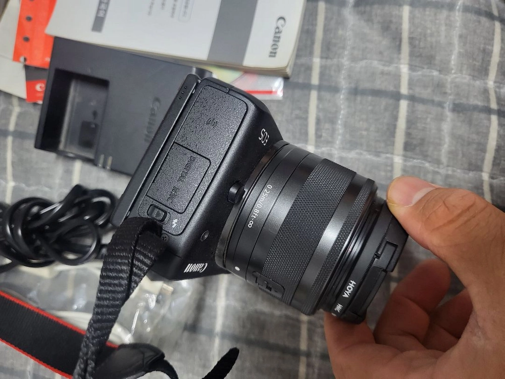 캐논eos m3 미러리스 카메라 블랙 이미지