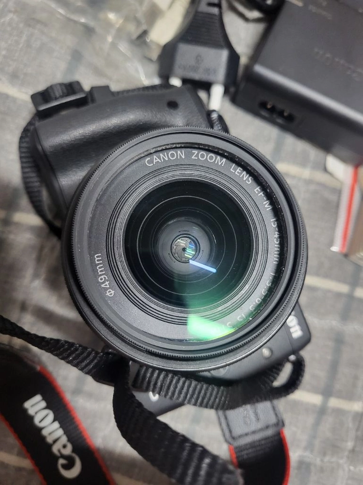 캐논eos m3 미러리스 카메라 블랙 이미지