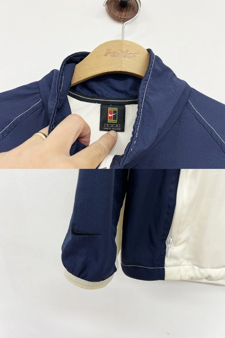 나이키 테니스코트 올드자켓/90's 나이키 올드스쿨점퍼 M(해외) 이미지