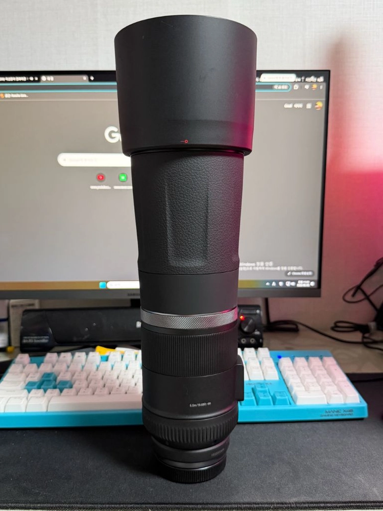 캐논 RF 800mm F11 IS STM 망원 렌즈 이미지