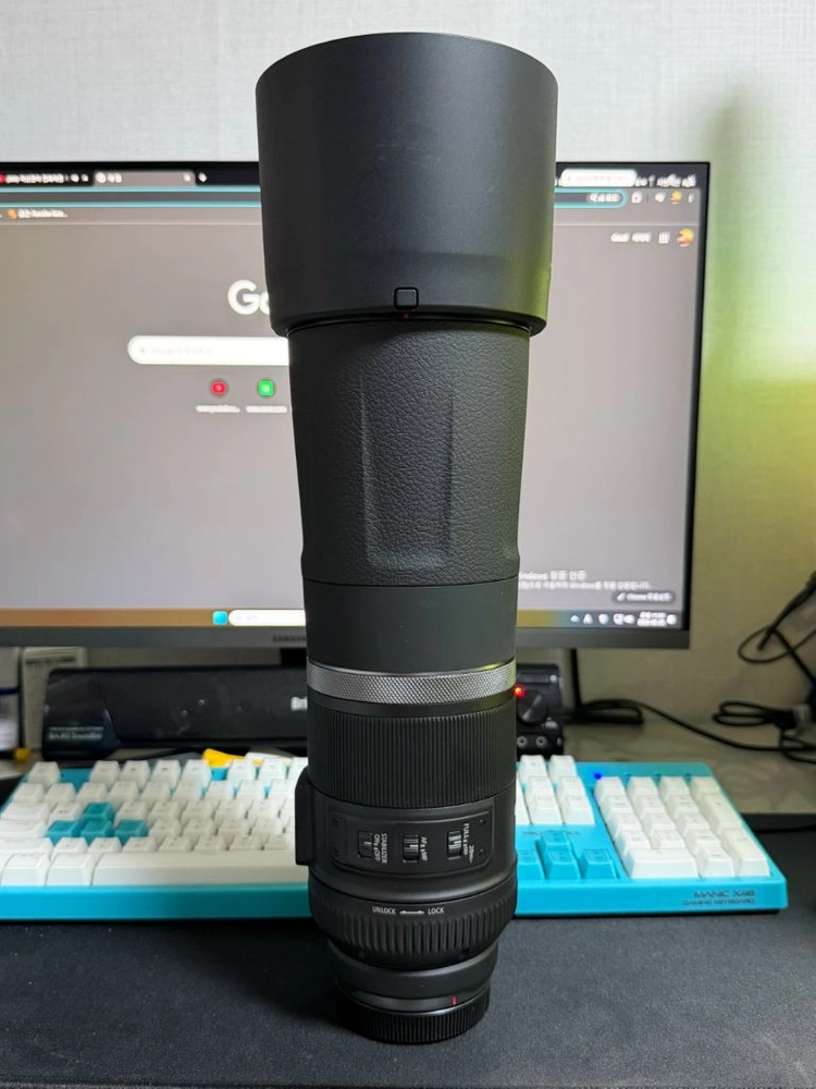 캐논 RF 800mm F11 IS STM 망원 렌즈 이미지