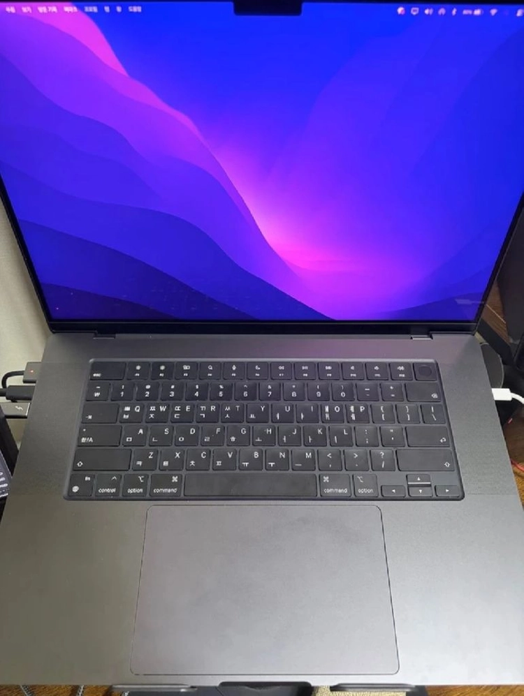 맥북프로 pro m4 16 인치 24 512 이미지