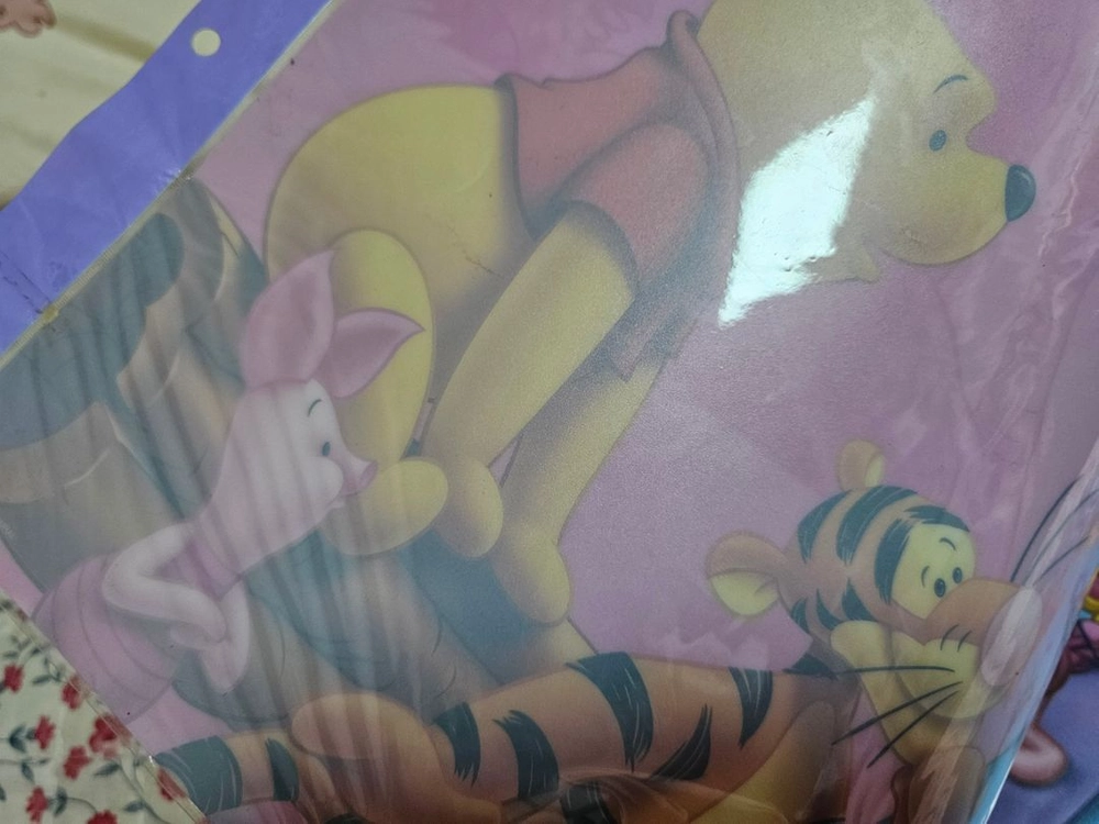 디즈니 곰돌이푸우 캐릭터 식탁매트 깔개용 이미지