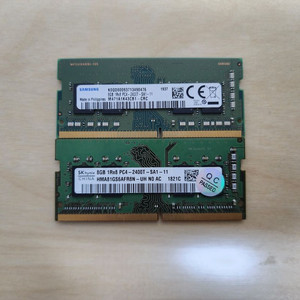 노트북용 메모리 램 삼성, SK DDR4 8GB 2400MHz 이미지