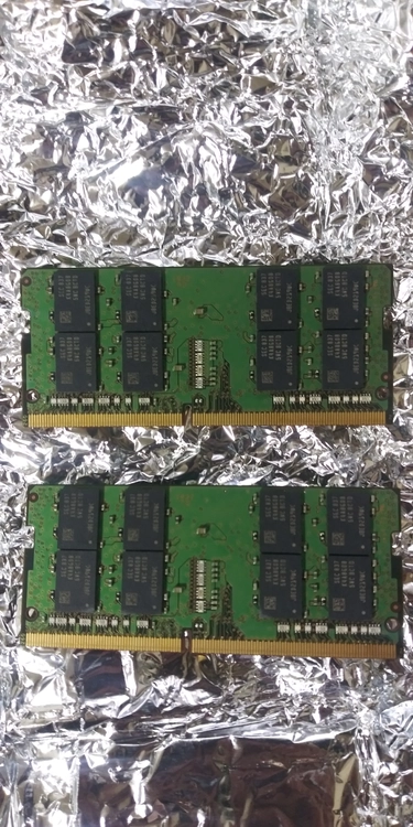 노트북 삼성 DDR4 16GB 2666 메모리 2개 이미지