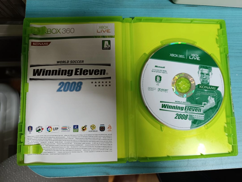 XBOX360 위닝일레븐 2008 이미지