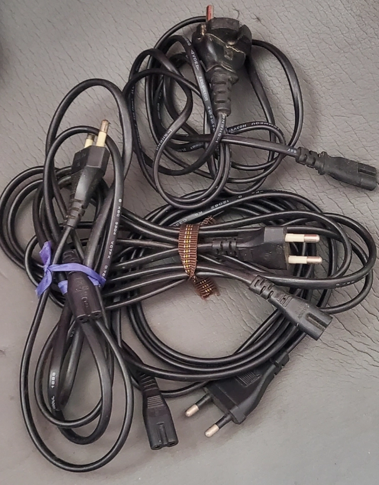 케이블류 몽땅, 케이USB2.0 A to B , 8자 케이블, 동축 케이블, 랜선 이더넷 케이블, TV안테나 동축 이미지