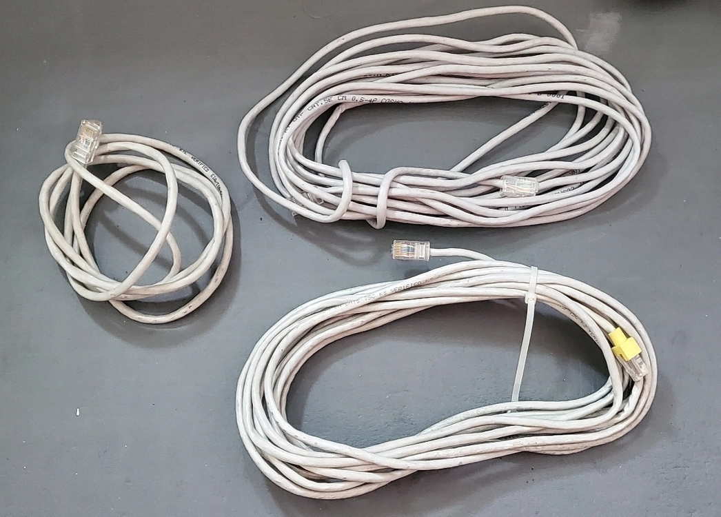 케이블류 몽땅, 케이USB2.0 A to B , 8자 케이블, 동축 케이블, 랜선 이더넷 케이블, TV안테나 동축 이미지