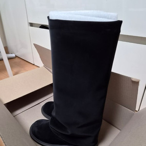 막마드 레그워머 롱부츠 255 leg warmer long Boots black 이미지