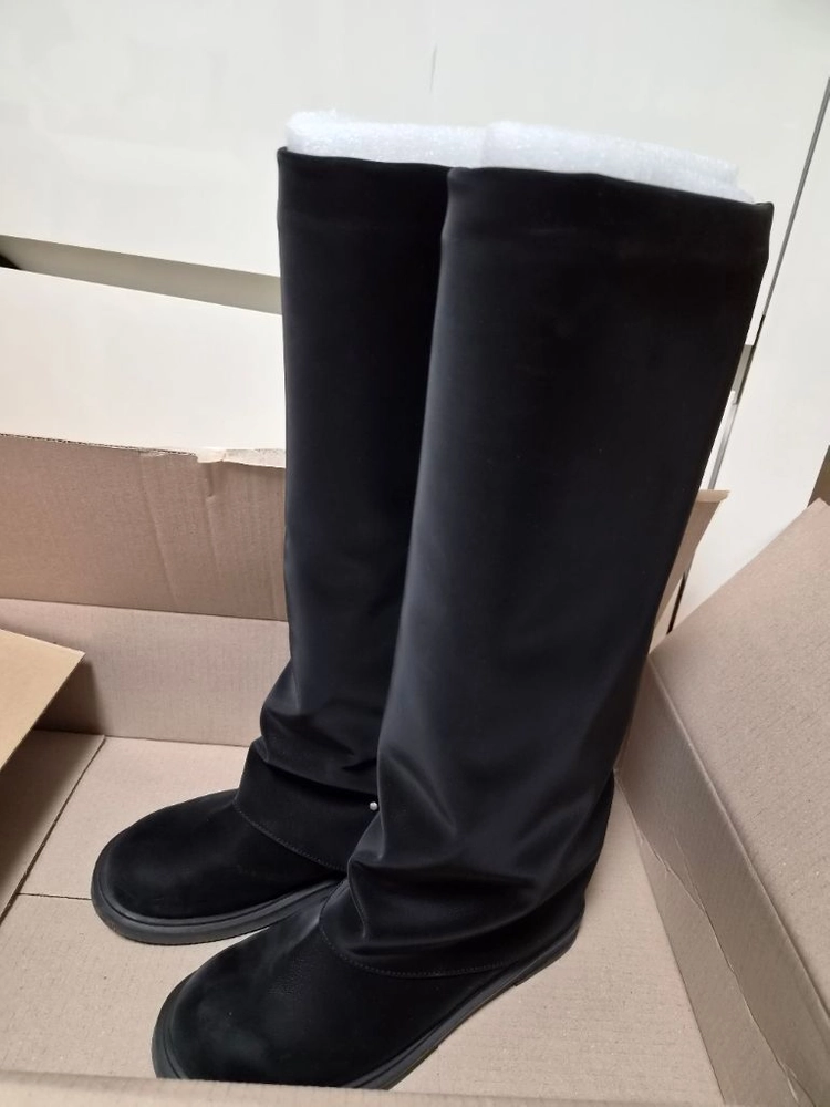 막마드 레그워머 롱부츠 255 leg warmer long Boots black 이미지