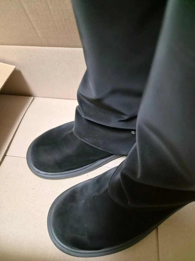 막마드 레그워머 롱부츠 255 leg warmer long Boots black 이미지