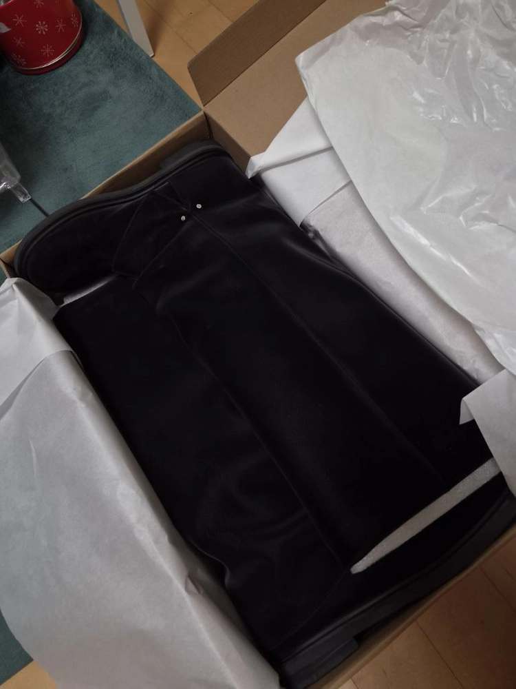 막마드 레그워머 롱부츠 255 leg warmer long Boots black 이미지