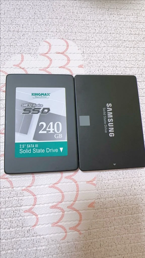 삼성 860 250G 킹맥스 240G SSD 2개 일괄 이미지