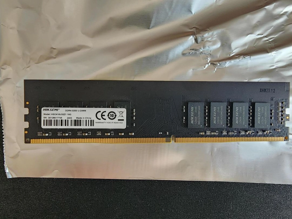 HIKSEMI DDR4-3200 (16GB UDIMM) 데스크탑용 메모리 이미지
