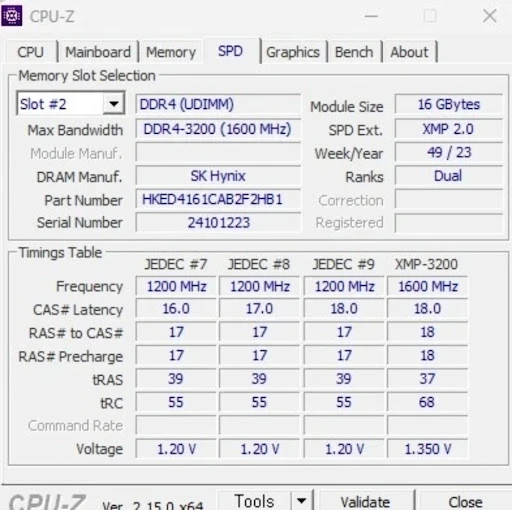 HIKSEMI DDR4-3200 (16GB UDIMM) 데스크탑용 메모리 이미지