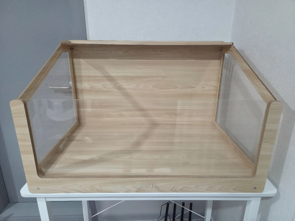 타핏 햄스터케이지 햄스터집 경사 교감 아크릴케이지 사육장 투명나무집 리빙박스보다 훨씬 이쁜 집 이미지
