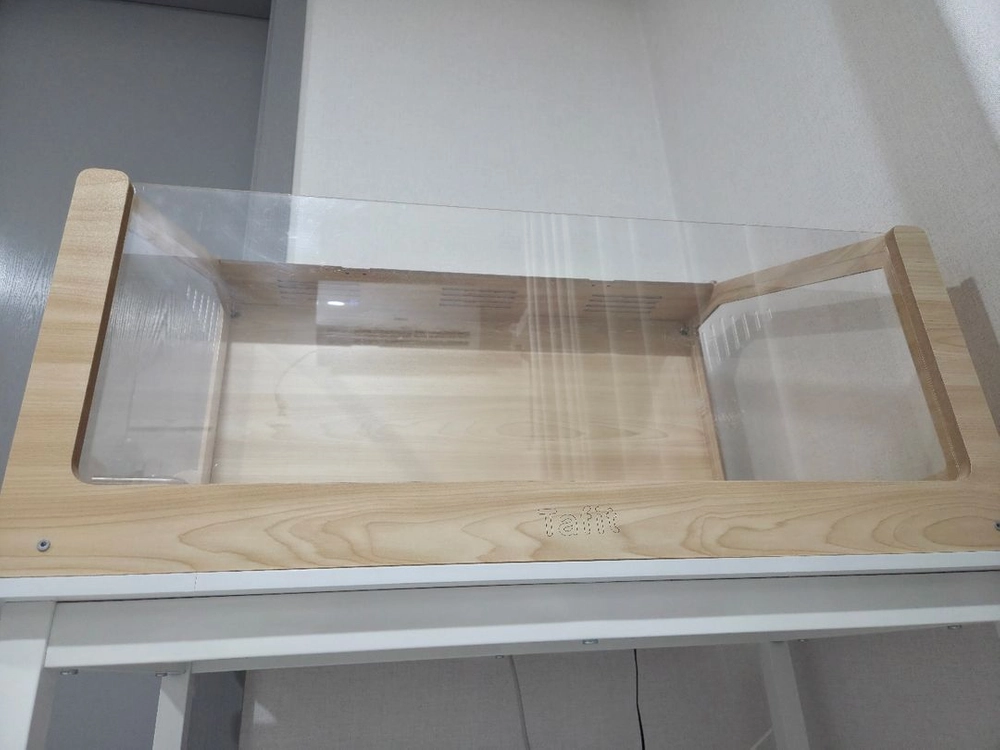 타핏 햄스터케이지 햄스터집 경사 교감 아크릴케이지 사육장 투명나무집 리빙박스보다 훨씬 이쁜 집 이미지